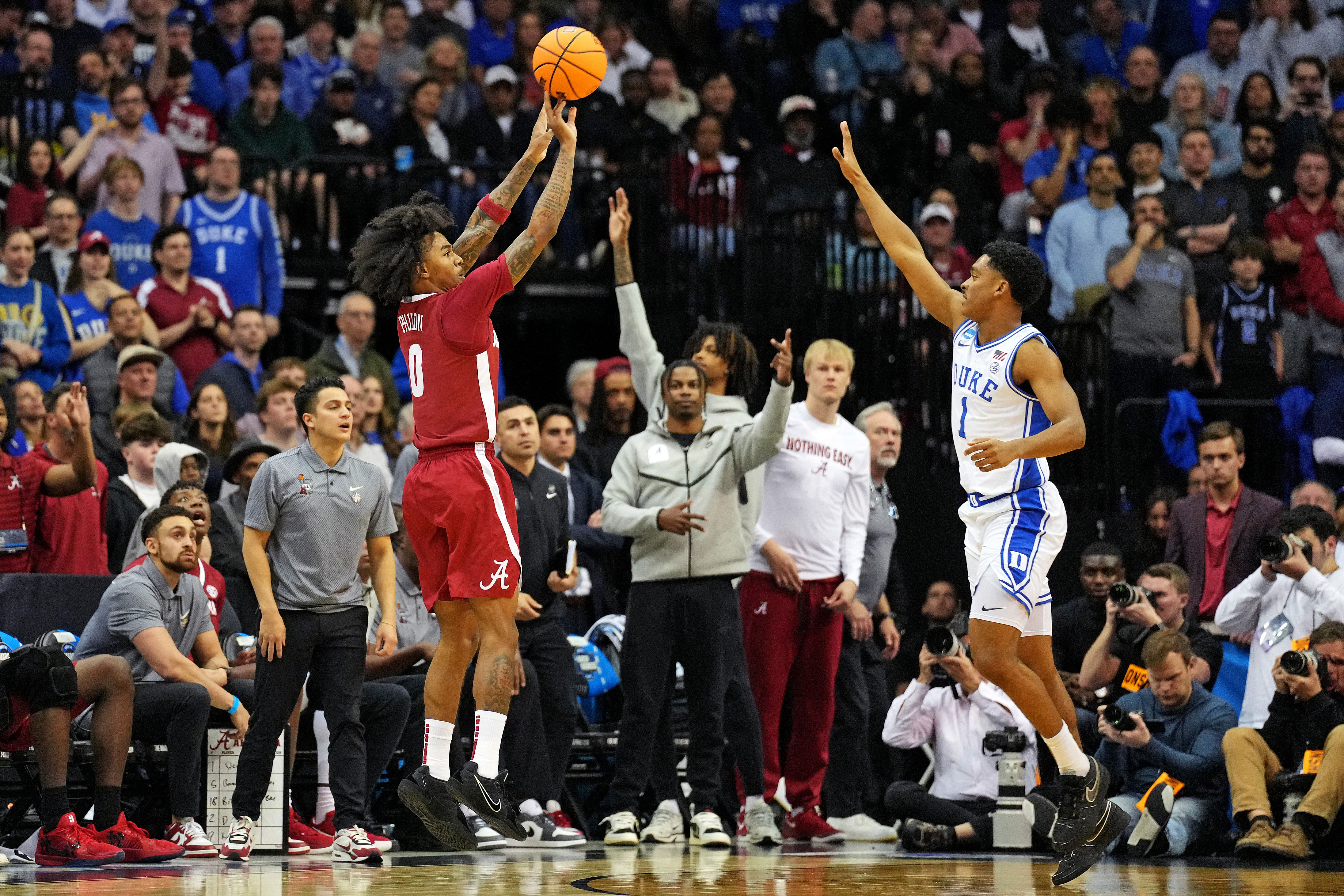 NCAA Basketball: NCAA Tournament East Regional-Alabama at Duke - Source: Imagn
